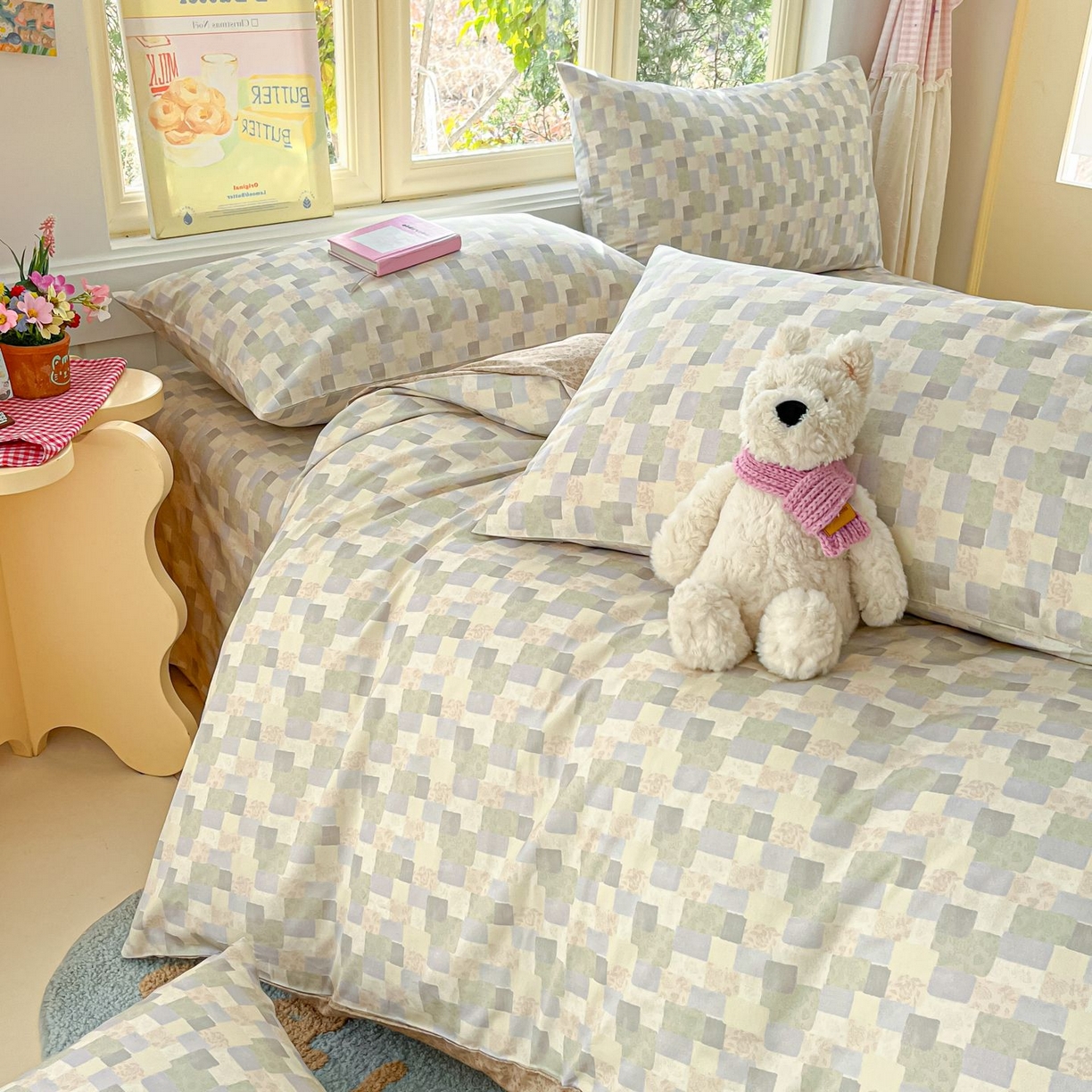 91家纺网 家纺一手货源 找家纺 女子家纺 2026新款全棉纯棉13070印花四件套单品系列 唐顿庄园