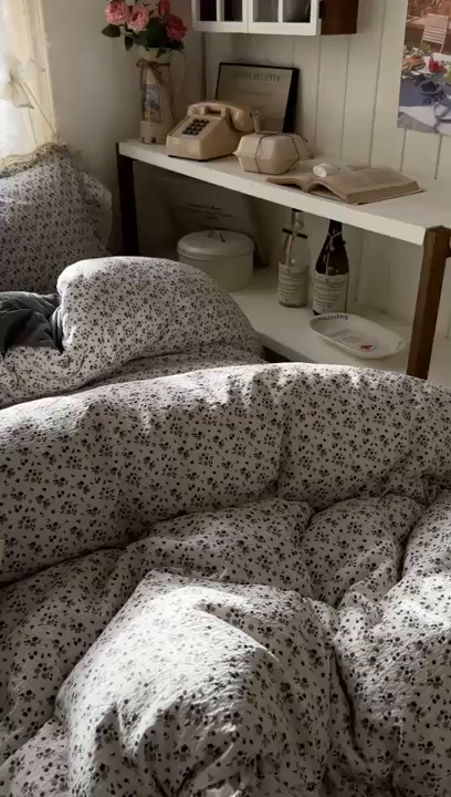 91家纺网 家纺一手货源 找家纺 人人爱家纺 2026新款韩版蕾丝花边四件套 蕾丝-松月间-米