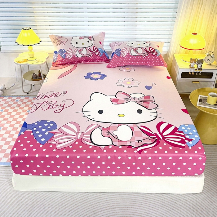 91家纺网 家纺一手货源 找家纺 （总）一电 2026新款卡通床单床笠棕垫床套防尘罩席床垫保护套卡通儿童上下床床单床笠-第二批