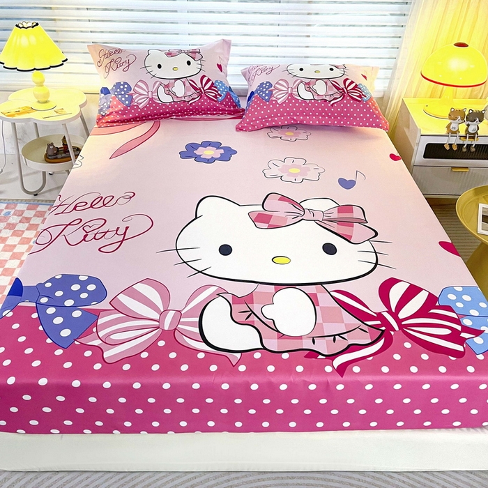 91家纺网 家纺一手货源 找家纺 （总）一电 2026新款卡通床单床笠棕垫床套防尘罩席床垫保护套卡通儿童上下床床单床笠-第二批