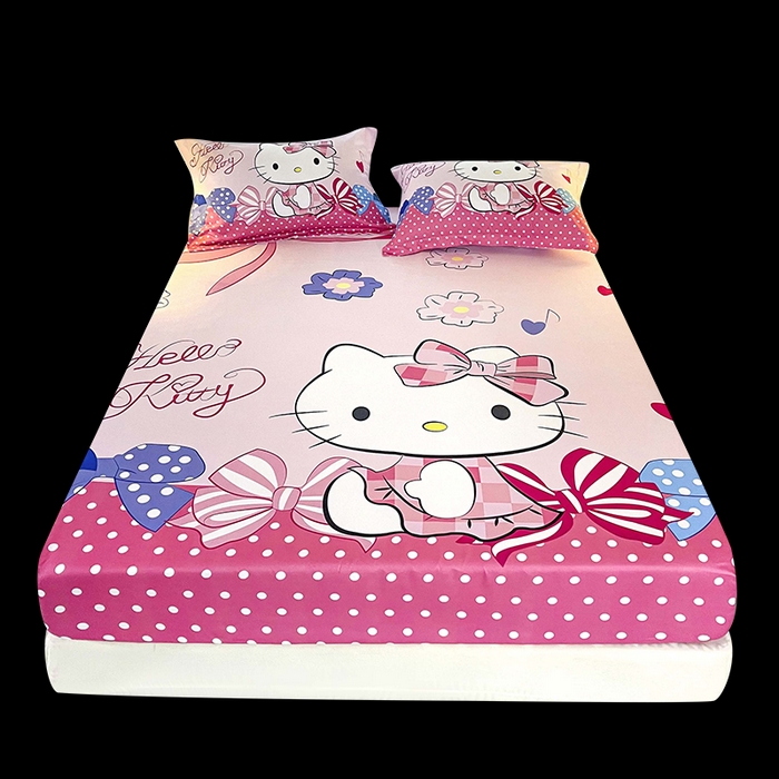 91家纺网 家纺一手货源 找家纺 （总）一电 2026新款卡通床单床笠棕垫床套防尘罩席床垫保护套卡通儿童上下床床单床笠-第二批