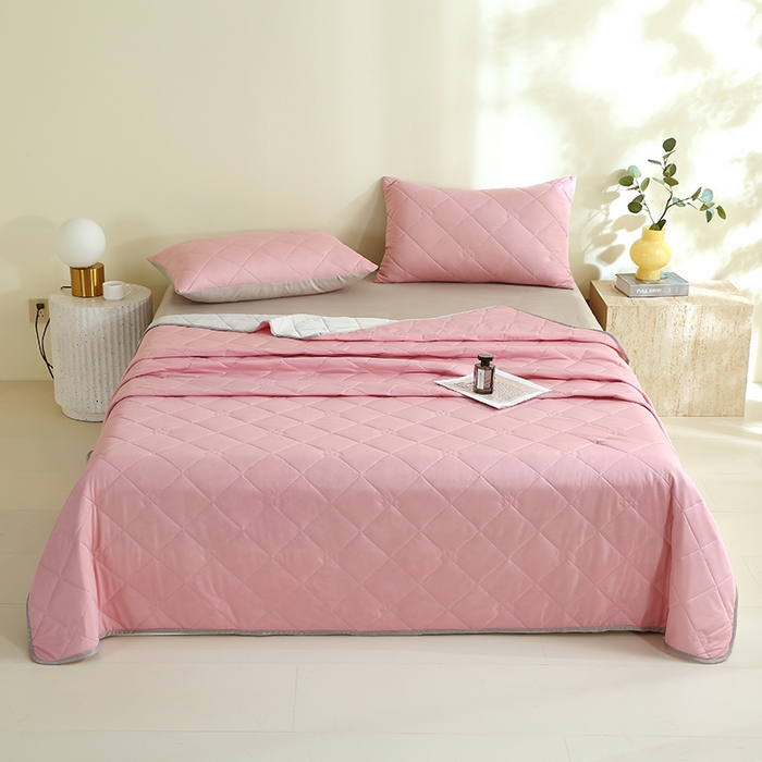 91家纺网 家纺一手货源 找家纺 （总）伊赛家纺 2026新款有铵凉感丝夏被