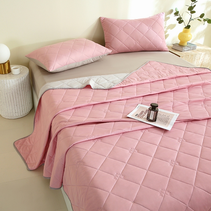 91家纺网 家纺一手货源 找家纺 （总）伊赛家纺 2026新款有铵凉感丝夏被