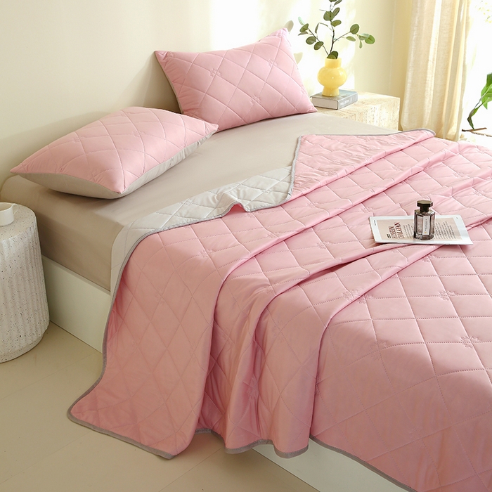 91家纺网 家纺一手货源 找家纺 （总）伊赛家纺 2026新款有铵凉感丝夏被