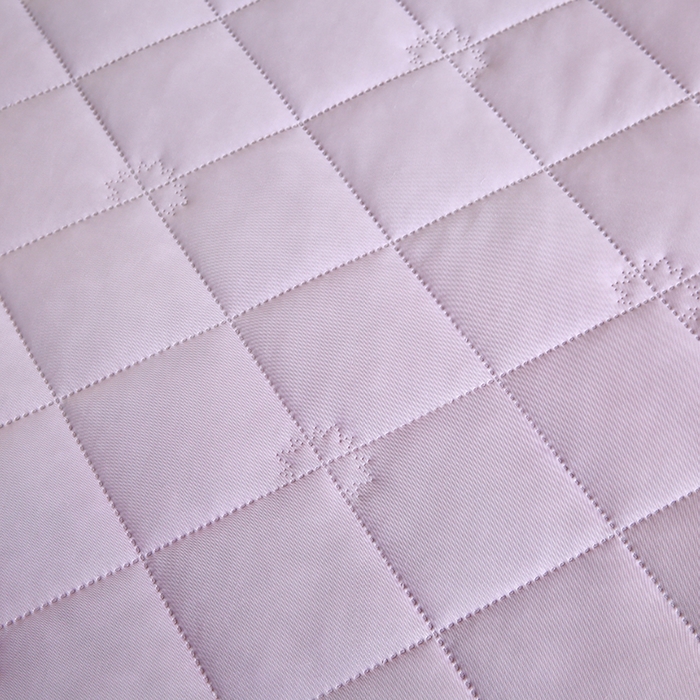 91家纺网 家纺一手货源 找家纺 伊赛家纺 2026新款有铵凉感丝夏被 浅紫