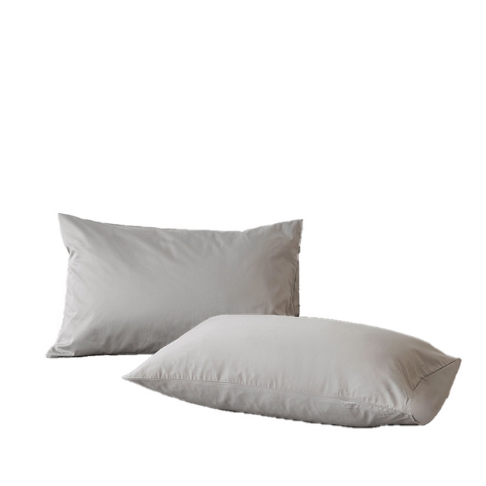 91家纺网 家纺一手货源 找家纺 伊赛家纺 2026新款全棉跨境全尺寸枕套 灰