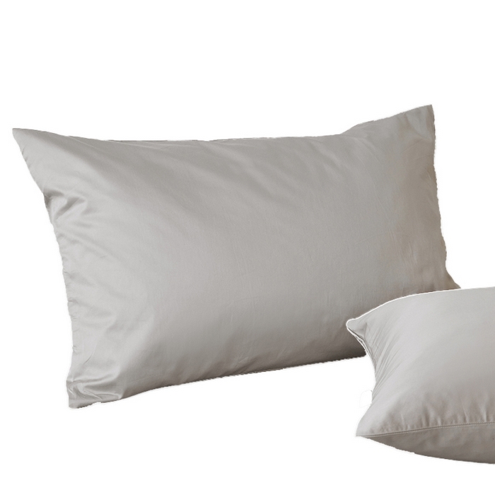 91家纺网 家纺一手货源 找家纺 伊赛家纺 2026新款全棉跨境全尺寸枕套 灰