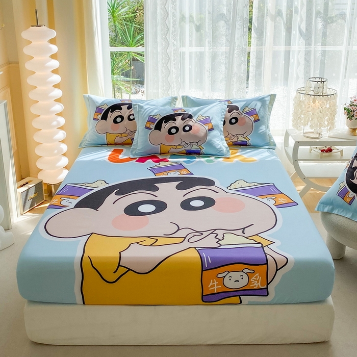 91家纺网 家纺一手货源 找家纺 （总）一电 2026新款卡通床单床笠棕垫床套防尘罩席床垫保护套卡通儿童上下床床单床笠-第二批
