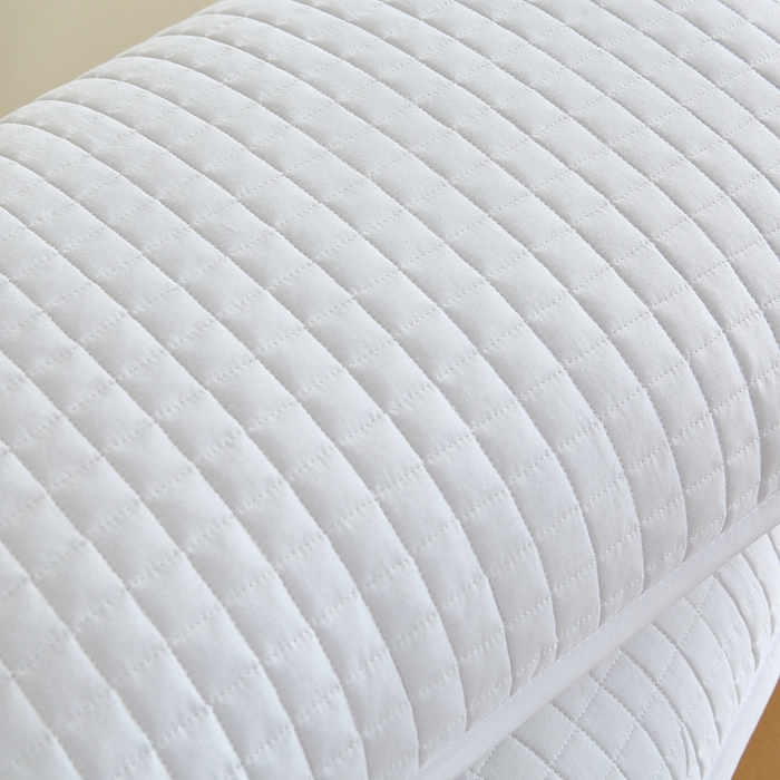 91家纺网 家纺一手货源 找家纺 伊赛家纺 2026新款外贸跨境夹棉全尺寸枕套 枕套全包白色