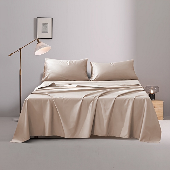 伊赛家纺 2026新款全棉跨境全尺寸床单 米咖