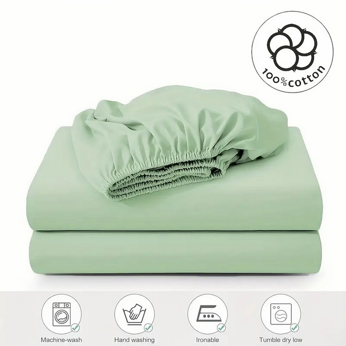 91家纺网 家纺一手货源 找家纺 （总）伊赛家纺 2026新款纯色全棉床笠