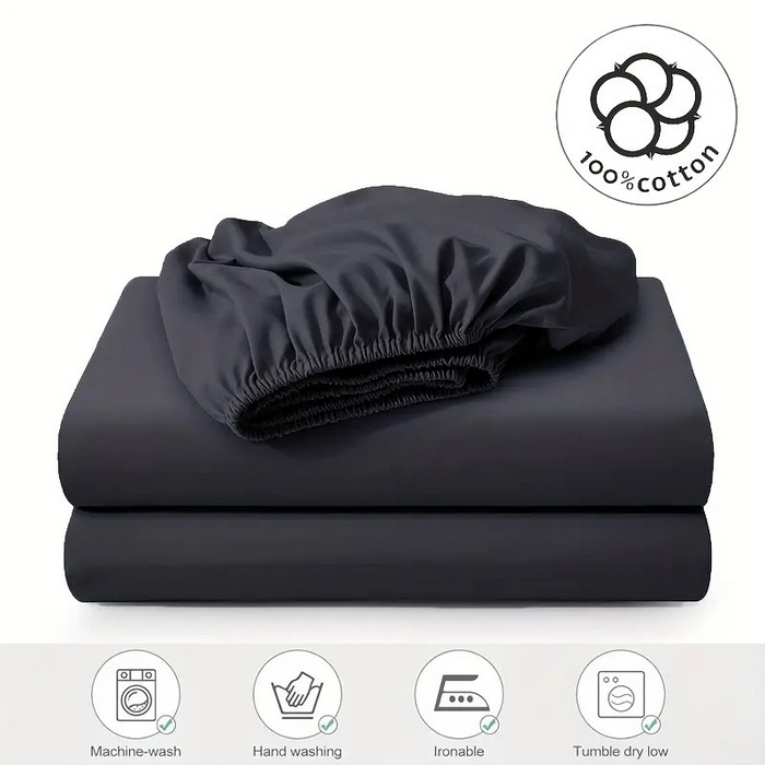 91家纺网 家纺一手货源 找家纺 （总）伊赛家纺 2026新款纯色全棉床笠