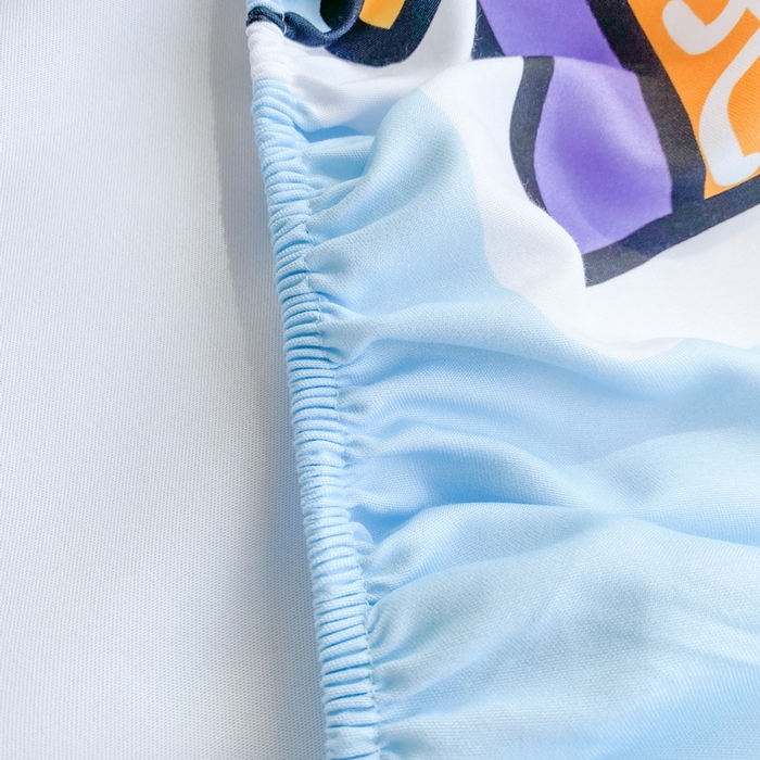 91家纺网 家纺一手货源 找家纺 一电 2026新款卡通床单床笠棕垫床套防尘罩席床垫保护套卡通儿童上下床床单床笠-第二批 奶茶小新