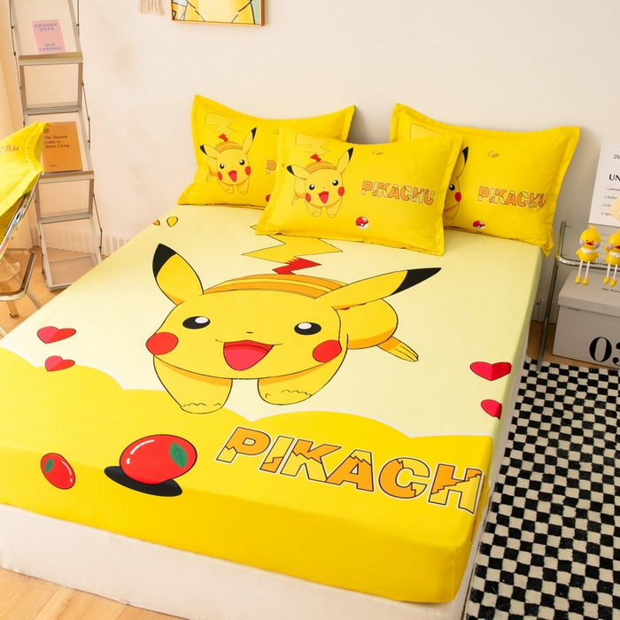 91家纺网 家纺一手货源 找家纺 （总）一电 2026新品卡通床单床笠棕垫床套防尘罩席床垫保护套卡通儿童上下床床单床笠-第三批