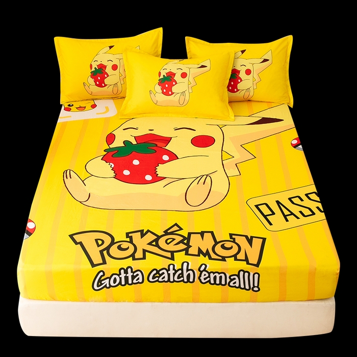 91家纺网 家纺一手货源 找家纺 （总）一电 2026新款卡通床单床笠棕垫床套防尘罩席床垫保护套卡通儿童上下床单床笠-第四批