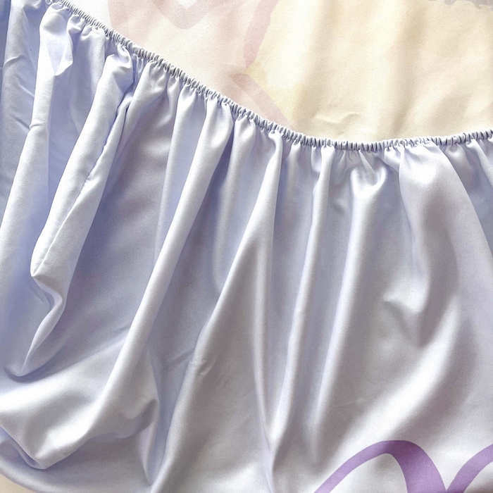 91家纺网 家纺一手货源 找家纺 一电 2026新品卡通床单床笠棕垫床套防尘罩席床垫保护套卡通儿童上下床床单床笠-第三批 美人鱼公主