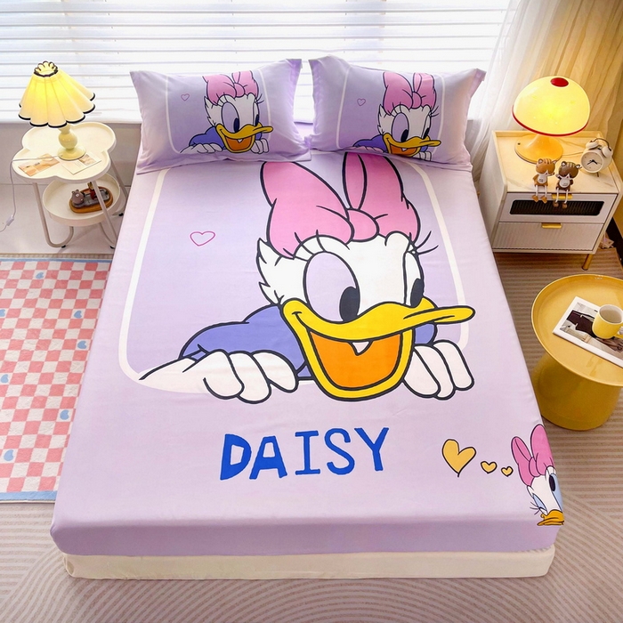 一电 2026新品卡通床单床笠棕垫床套防尘罩席床垫保护套卡通儿童上下床床单床笠-第三批 美西西