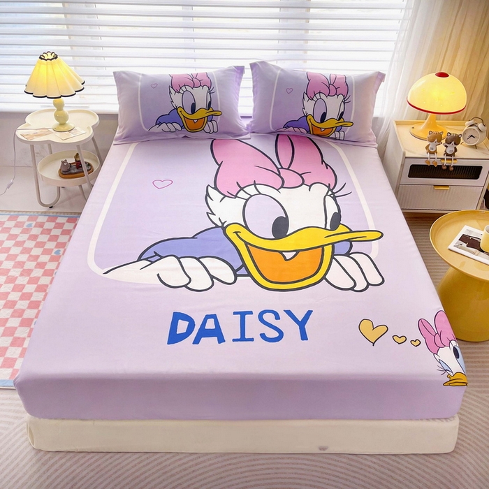 91家纺网 家纺一手货源 找家纺 一电 2026新品卡通床单床笠棕垫床套防尘罩席床垫保护套卡通儿童上下床床单床笠-第三批 美西西