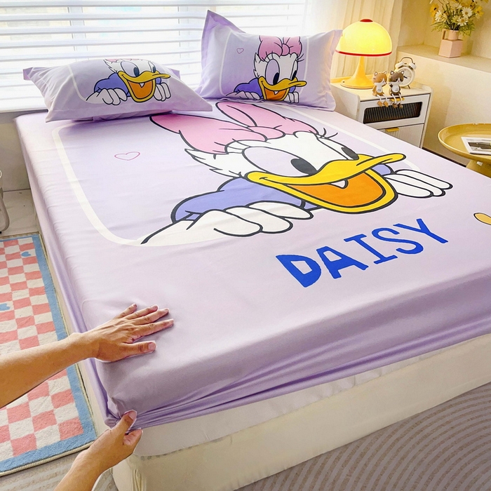 91家纺网 家纺一手货源 找家纺 一电 2026新品卡通床单床笠棕垫床套防尘罩席床垫保护套卡通儿童上下床床单床笠-第三批 美西西