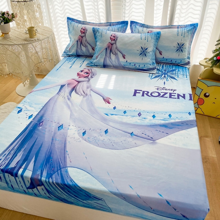 91家纺网 家纺一手货源 找家纺 一电 2026新品卡通床单床笠棕垫床套防尘罩席床垫保护套卡通儿童上下床床单床笠-第三批 女王