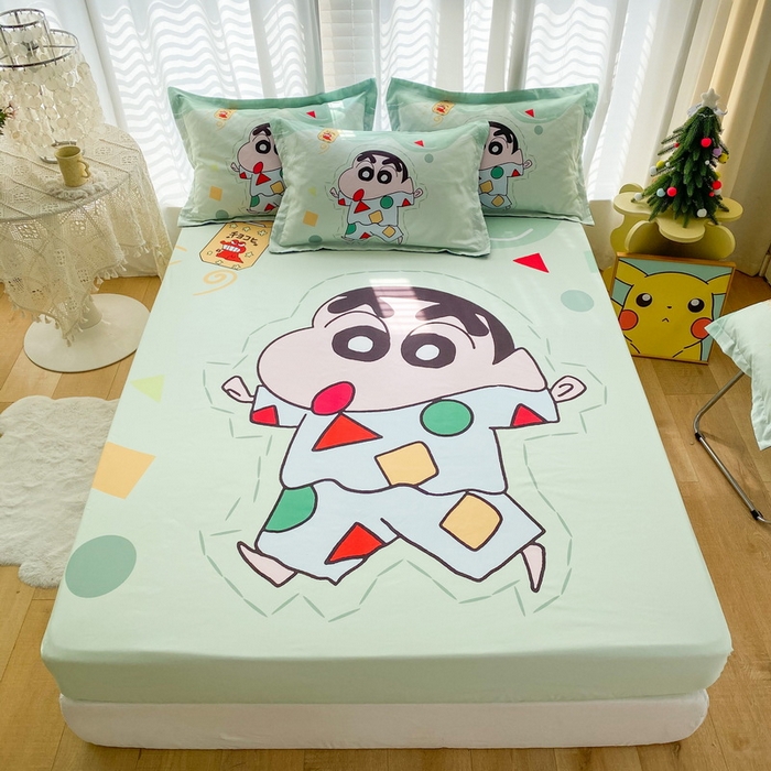 91家纺网 家纺一手货源 找家纺 （总）一电 2026新款卡通床单床笠棕垫床套防尘罩席床垫保护套卡通儿童上下床单床笠-第四批