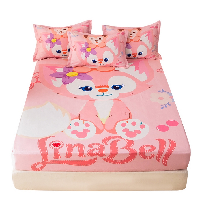 91家纺网 家纺一手货源 找家纺 （总）一电 2026新款卡通床单床笠棕垫床套防尘罩席床垫保护套卡通儿童上下铺床单床笠-第五批