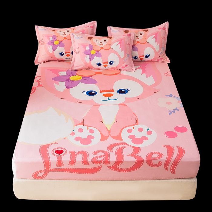 91家纺网 家纺一手货源 找家纺 （总）一电 2026新款卡通床单床笠棕垫床套防尘罩席床垫保护套卡通儿童上下铺床单床笠-第五批