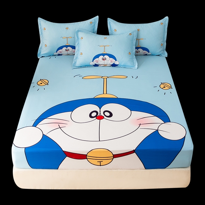 91家纺网 家纺一手货源 找家纺 一电 2026新款卡通床单床笠棕垫床套防尘罩席床垫保护套卡通儿童上下铺床单床笠-第五批 可爱叮当