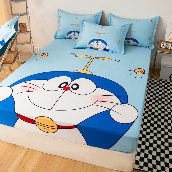 91家纺网 家纺一手货源 找家纺 一电 2026新款卡通床单床笠棕垫床套防尘罩席床垫保护套卡通儿童上下铺床单床笠-第五批 可爱叮当