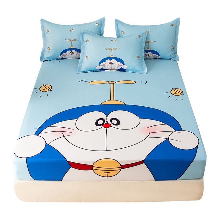 91家纺网 家纺一手货源 找家纺 一电 2026新款卡通床单床笠棕垫床套防尘罩席床垫保护套卡通儿童上下铺床单床笠-第五批 可爱叮当