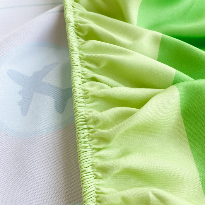 91家纺网 家纺一手货源 找家纺 一电 2026新款卡通床单床笠棕垫床套防尘罩席床垫保护套卡通儿童上下铺床单床笠-第五批 旅行佩奇