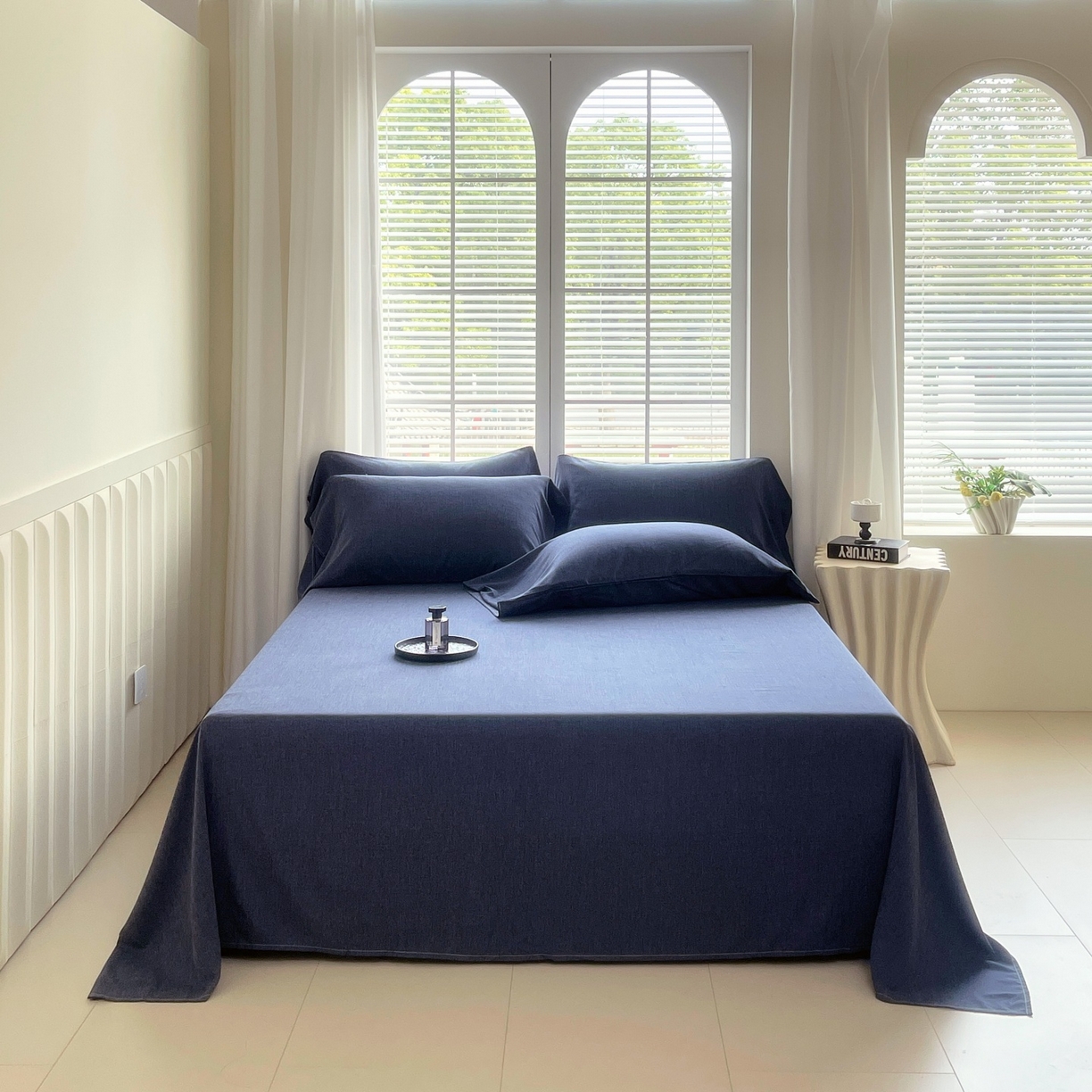 91家纺网 家纺一手货源 找家纺 （总）伊赛家纺 2026新款竹纤维单品床单系列