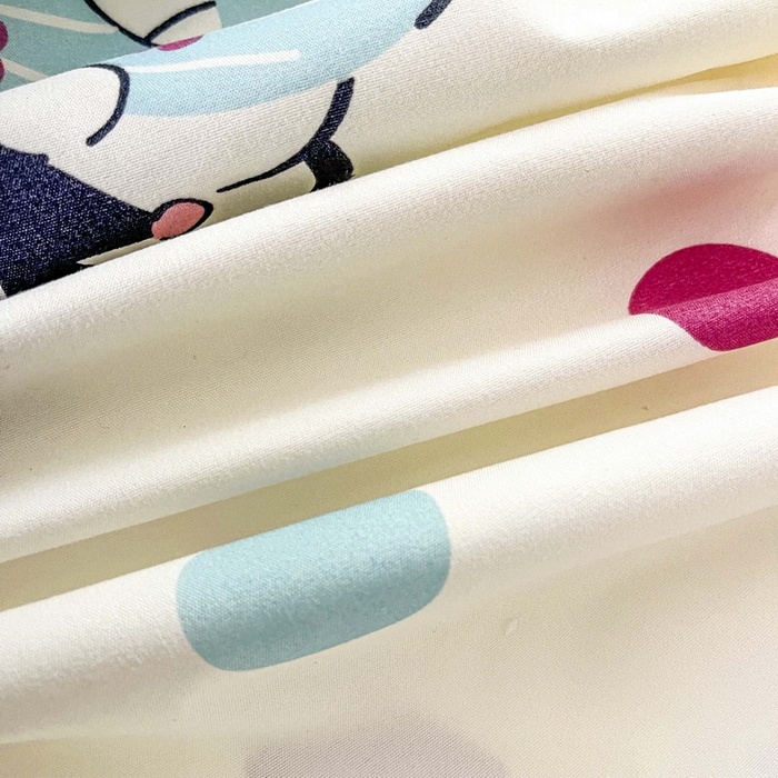 91家纺网 家纺一手货源 找家纺 一电 2026新款跨境电商外贸四季卡通床笠单件床罩床垫套防滑套宿舍儿童床单定制-第七批 波点库洛米