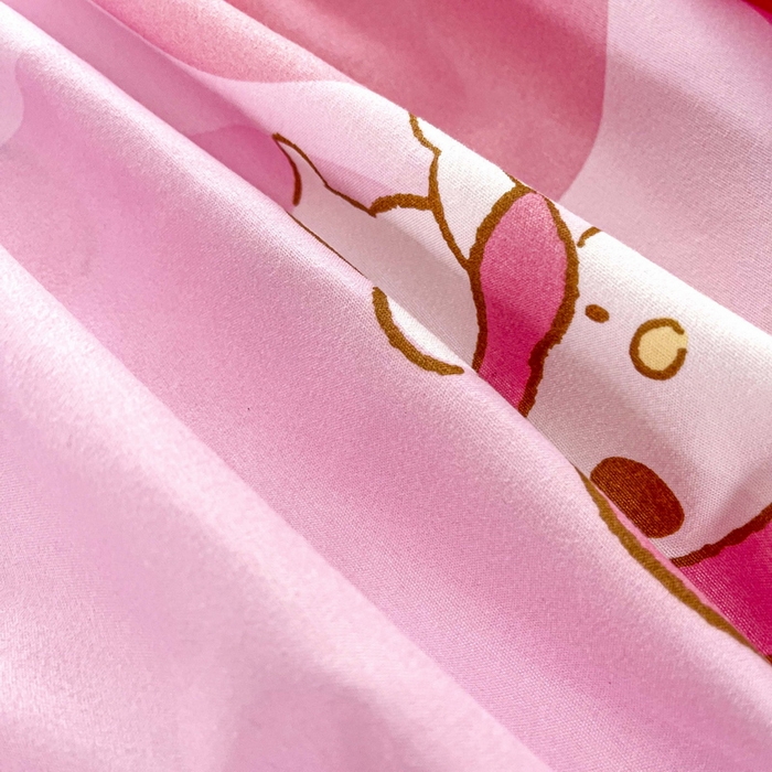 91家纺网 家纺一手货源 找家纺 一电 2026新款跨境电商外贸四季卡通床笠单件床罩床垫套防滑套宿舍儿童床单定制-第七批 圈圈美乐蒂