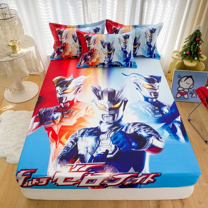 91家纺网 家纺一手货源 找家纺 （总）一电 2026新款卡通床单床笠棕垫床套防尘罩席床垫保护套卡通儿童上下床床单床笠-第六批