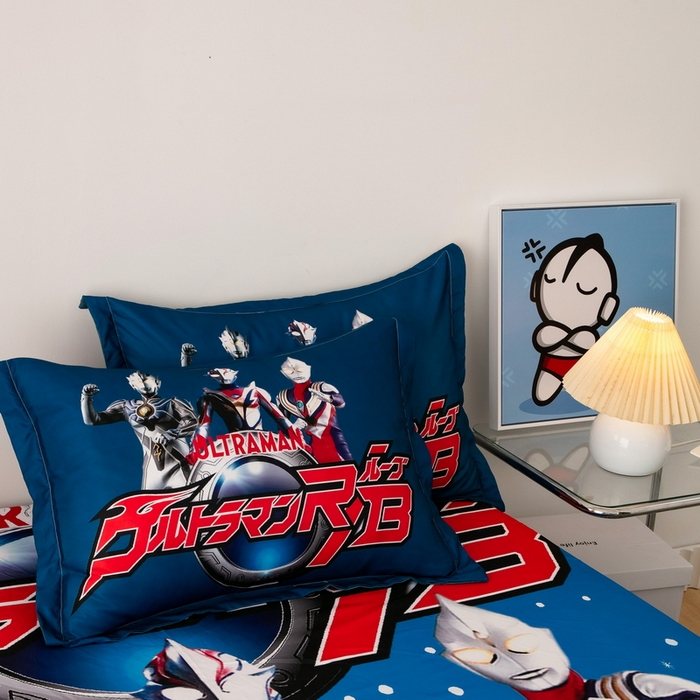 91家纺网 家纺一手货源 找家纺 一电 2026新款卡通床单床笠棕垫床套防尘罩席床垫保护套卡通儿童上下床床单床笠-第六批 奥特归来