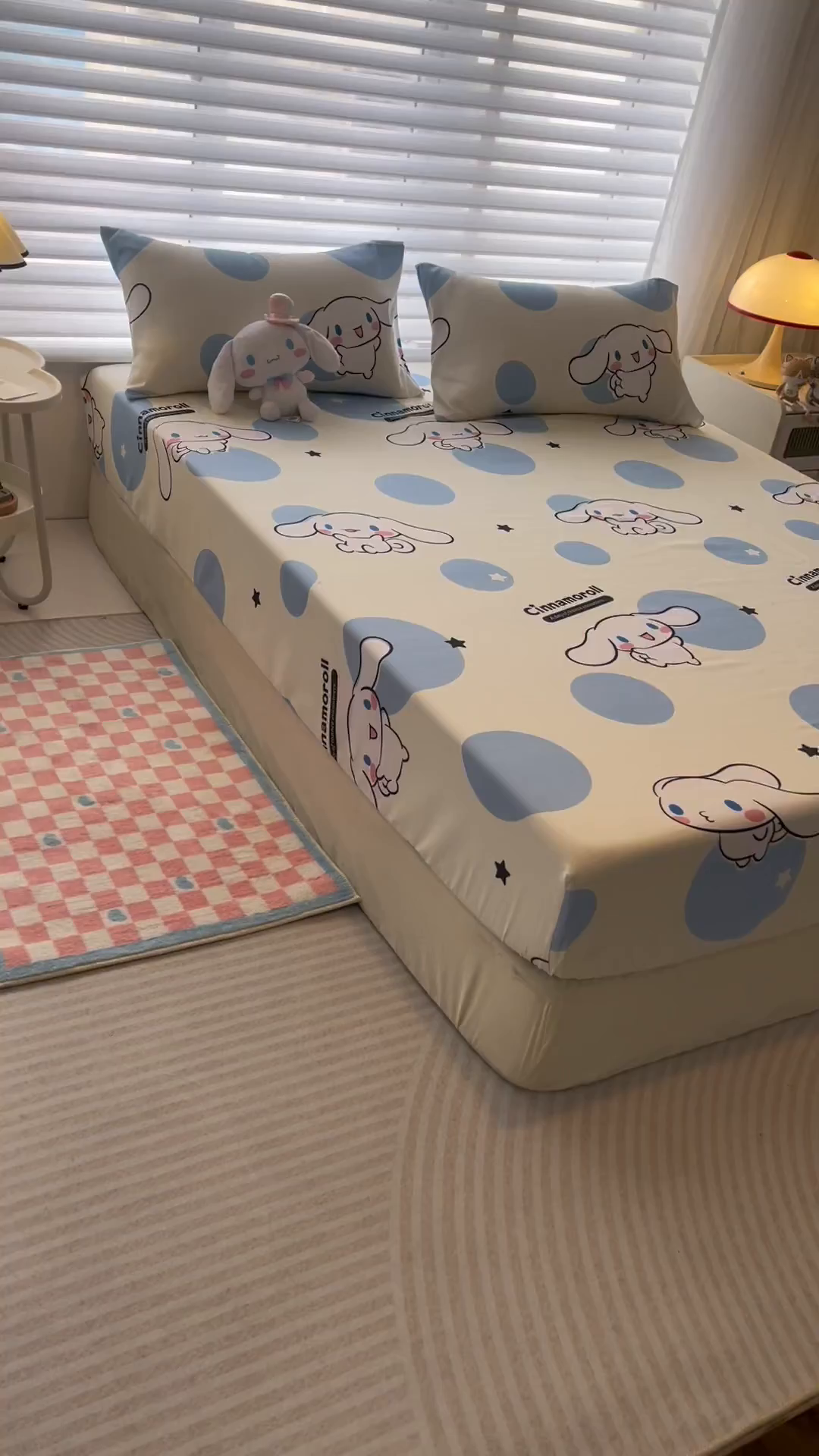 91家纺网 家纺一手货源 找家纺 一电 2026新款跨境电商外贸四季卡通床笠单件床罩床垫套防滑套宿舍儿童床单定制-第七批 圈圈玉桂狗