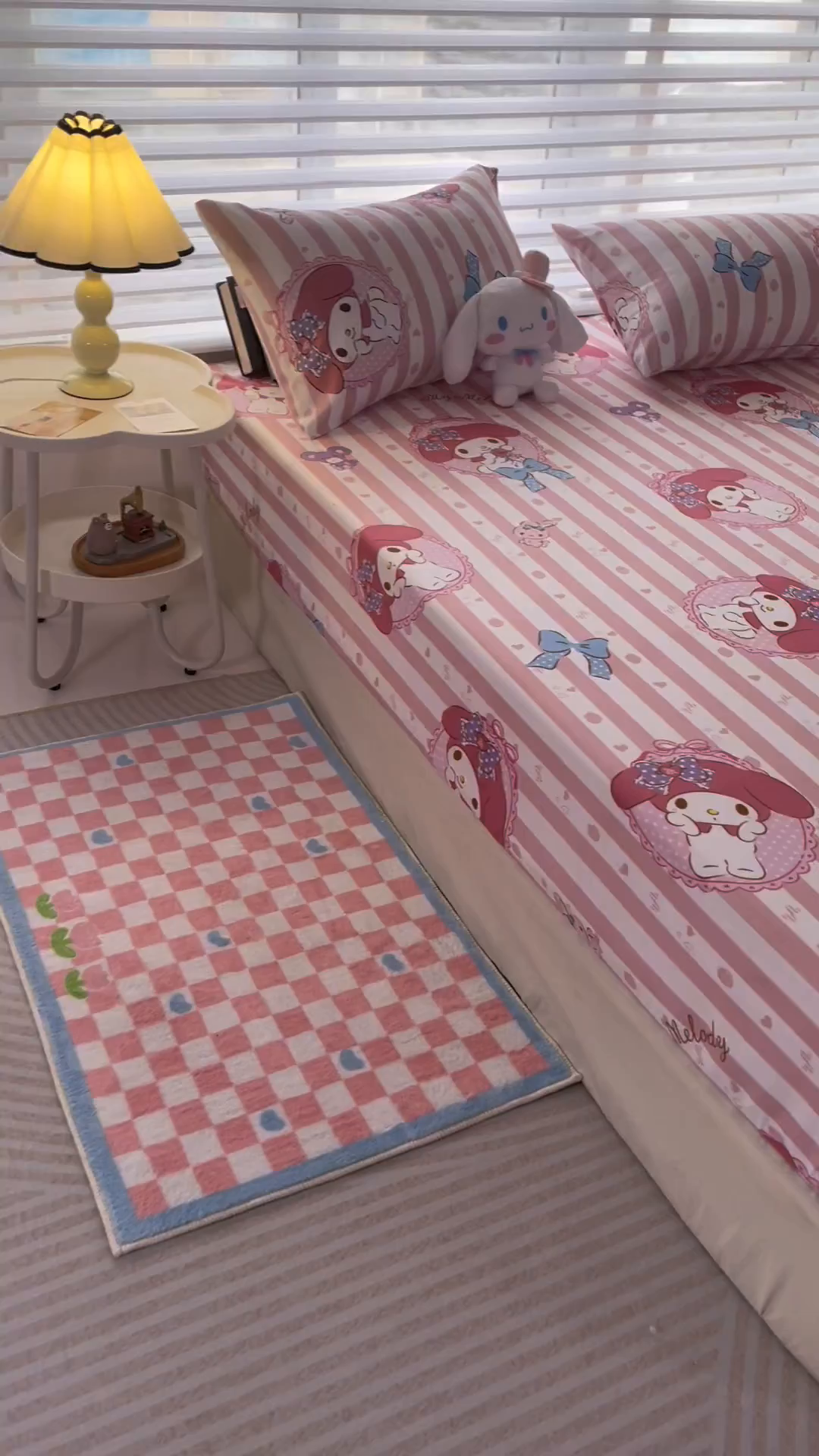 91家纺网 家纺一手货源 找家纺 一电 2026新款跨境电商外贸四季卡通床笠单件床罩床垫套防滑套宿舍儿童床单定制-第七批 田园美乐蒂