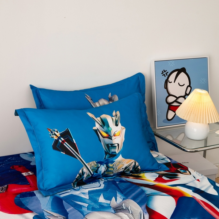 91家纺网 家纺一手货源 找家纺 一电 2026新款卡通床单床笠棕垫床套防尘罩席床垫保护套卡通儿童上下床床单床笠-第六批 奥特家族