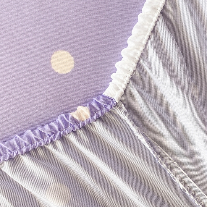 91家纺网 家纺一手货源 找家纺 一电 2026新款跨境电商外贸四季卡通床笠单件床罩床垫套防滑套宿舍儿童床单定制-第八批 卡牌库洛米