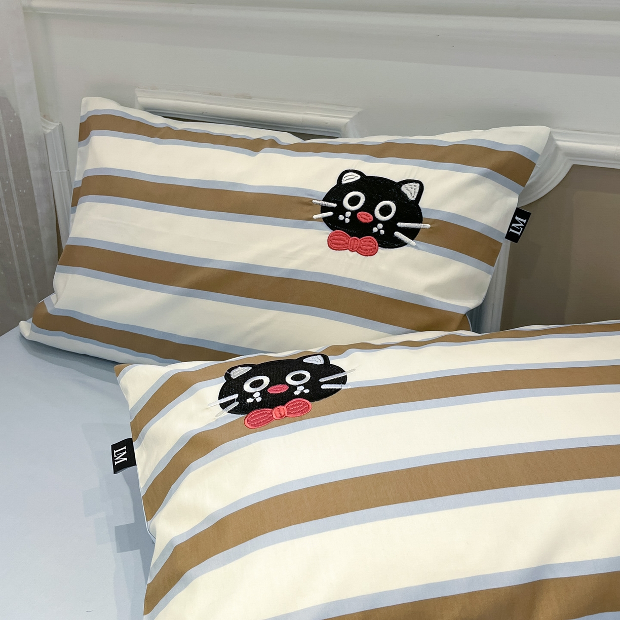 91家纺网 家纺一手货源 找家纺 （总）乐美家纺 2026春夏新款软萌全棉纯棉贴布绣系列四件套