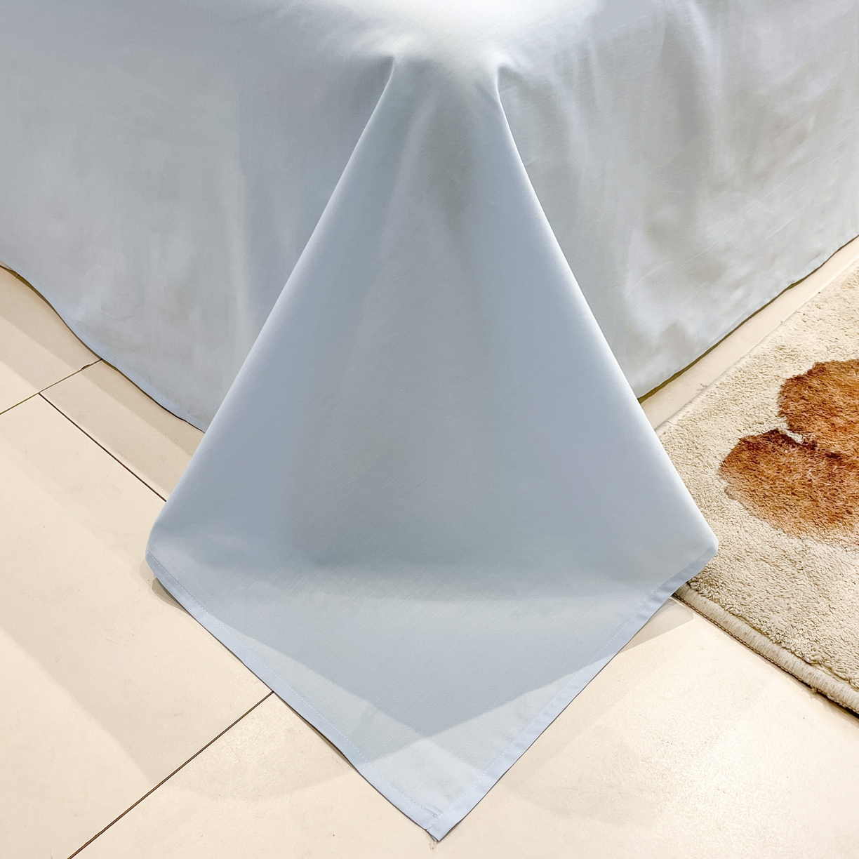 91家纺网 家纺一手货源 找家纺 乐美家纺 2026春夏新款软萌全棉纯棉贴布绣系列四件套 气球小象