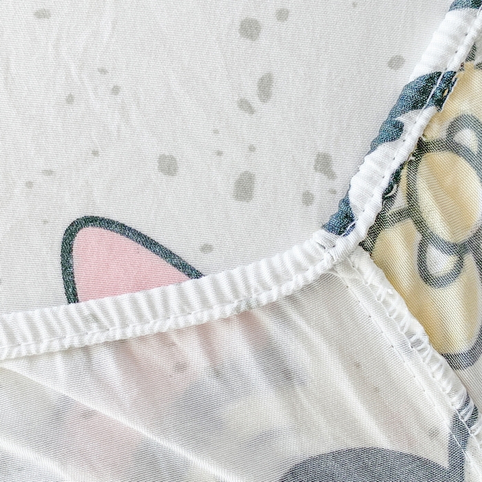 91家纺网 家纺一手货源 找家纺 一电 2026新款跨境电商外贸四季卡通床笠单件床罩床垫套防滑套宿舍儿童床单定制-第八批 快乐少年