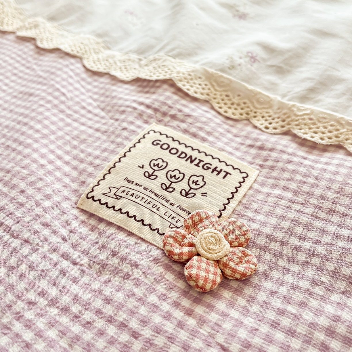 91家纺网 家纺一手货源 找家纺 有货 2026新款全棉棉麻提花印花夏被春秋被被子被-格格花屿系列 芋紫蝶结