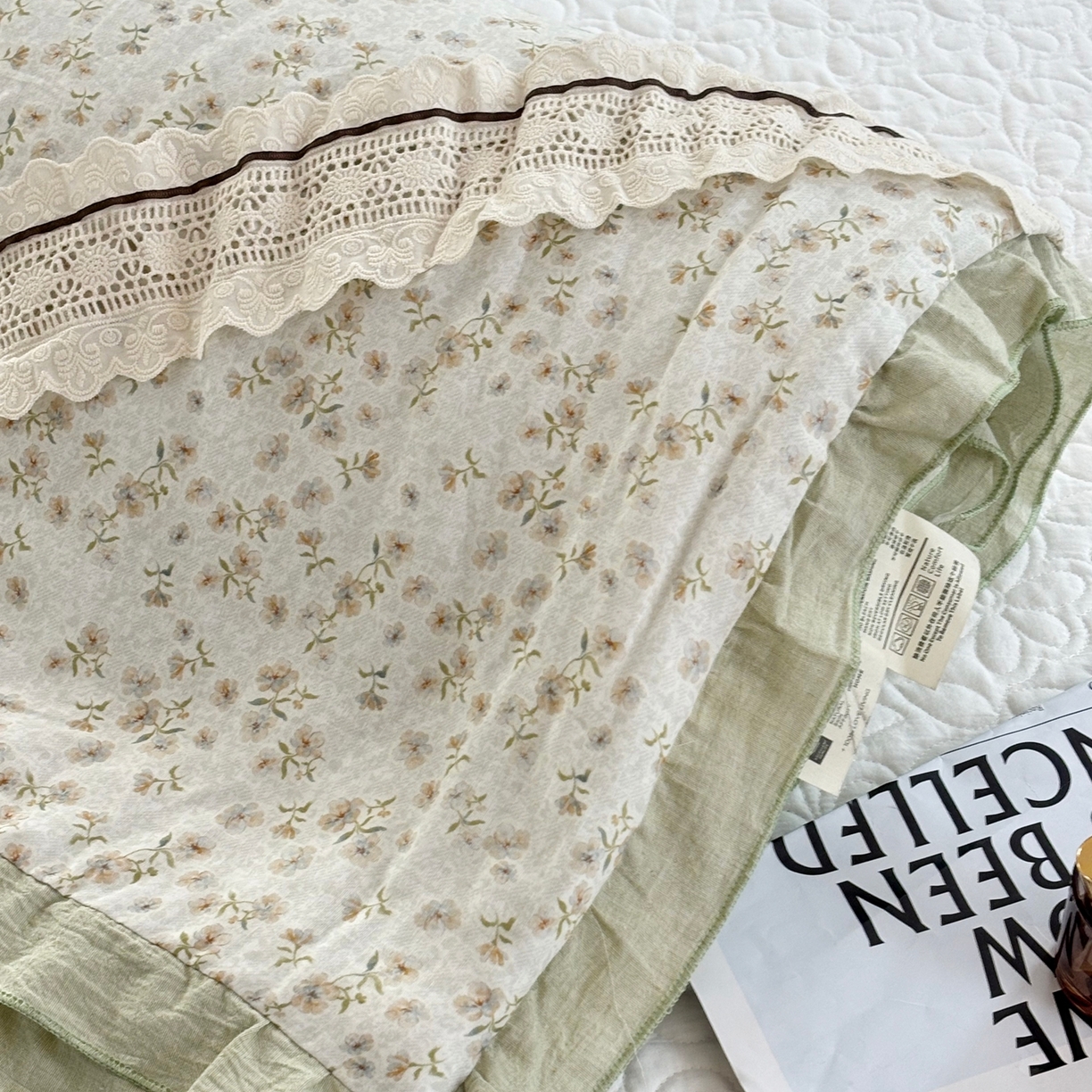 91家纺网 家纺一手货源 找家纺 （总）有货 2026春夏新款全棉双层纱被子被芯-南法假日系列