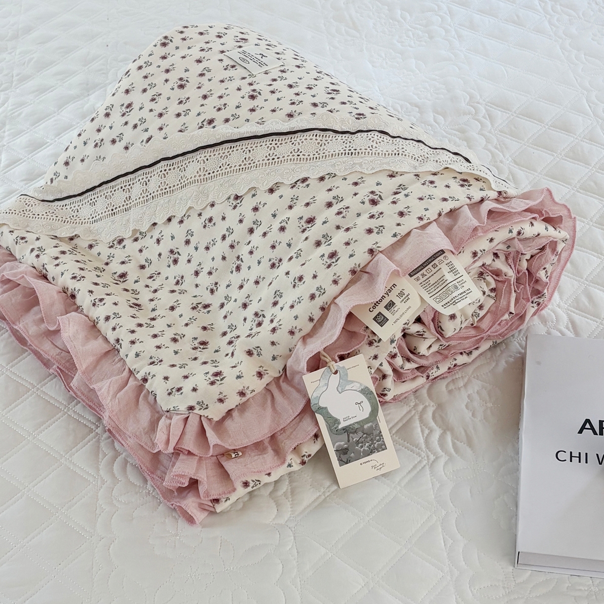 91家纺网 家纺一手货源 找家纺 （总）有货 2026春夏新款全棉双层纱被子被芯-南法假日系列