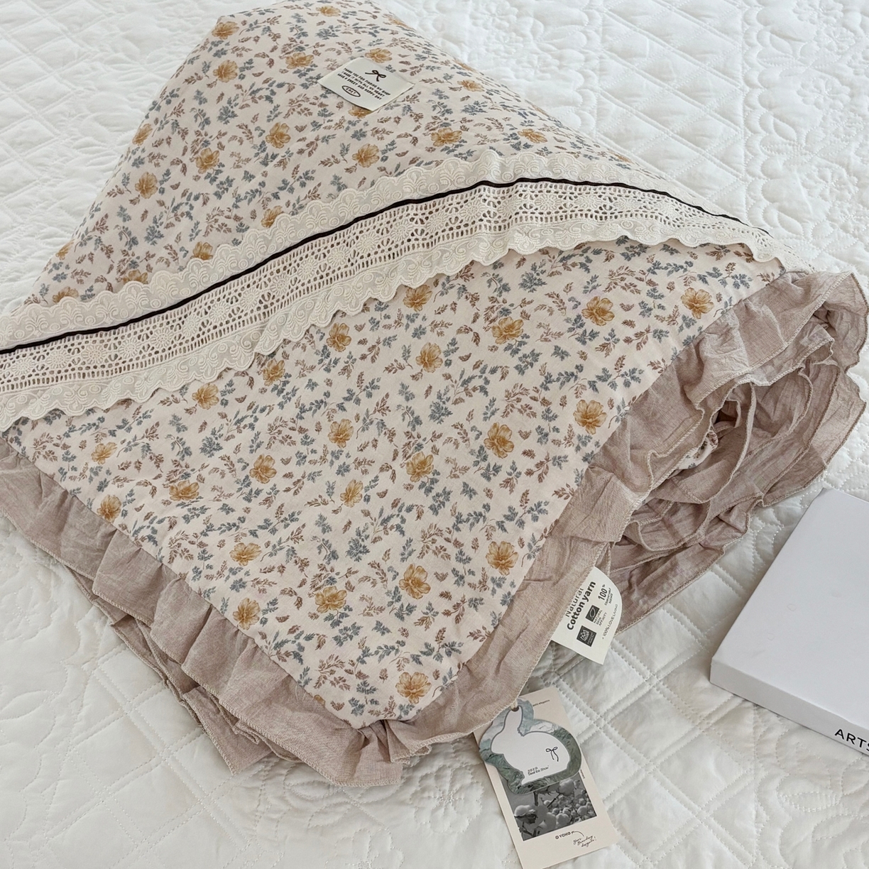 91家纺网 家纺一手货源 找家纺 （总）有货 2026春夏新款全棉双层纱被子被芯-南法假日系列