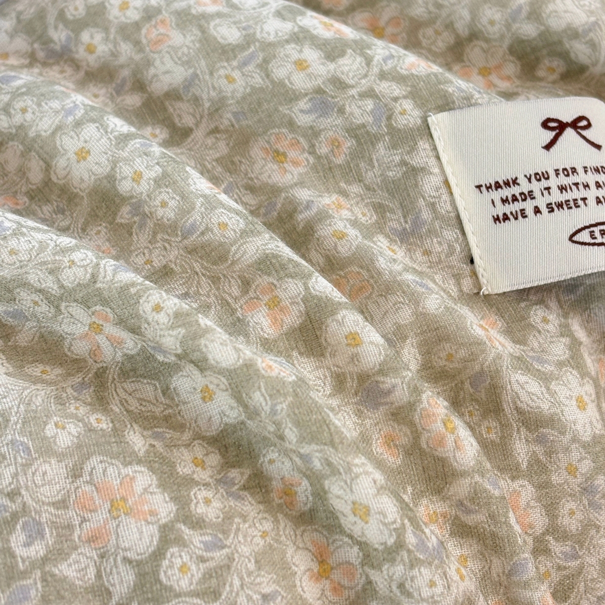 91家纺网 家纺一手货源 找家纺 有货 2026春夏新款全棉双层纱被子被芯-南法假日系列 青柠菊