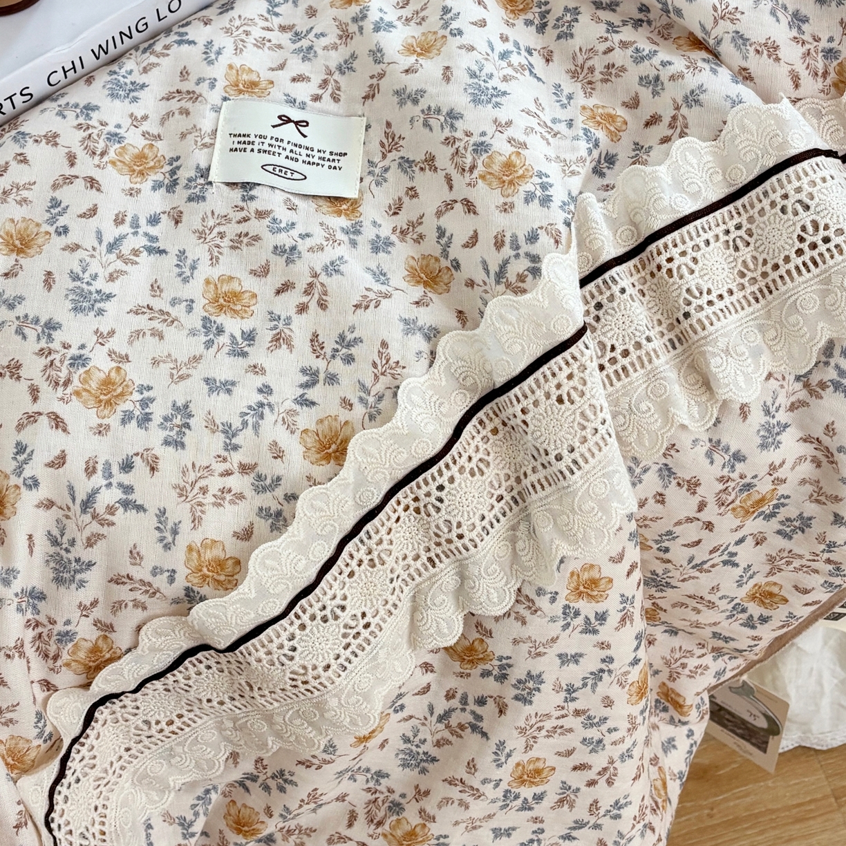 91家纺网 家纺一手货源 找家纺 有货 2026春夏新款全棉双层纱被子被芯-南法假日系列 暖阳盏