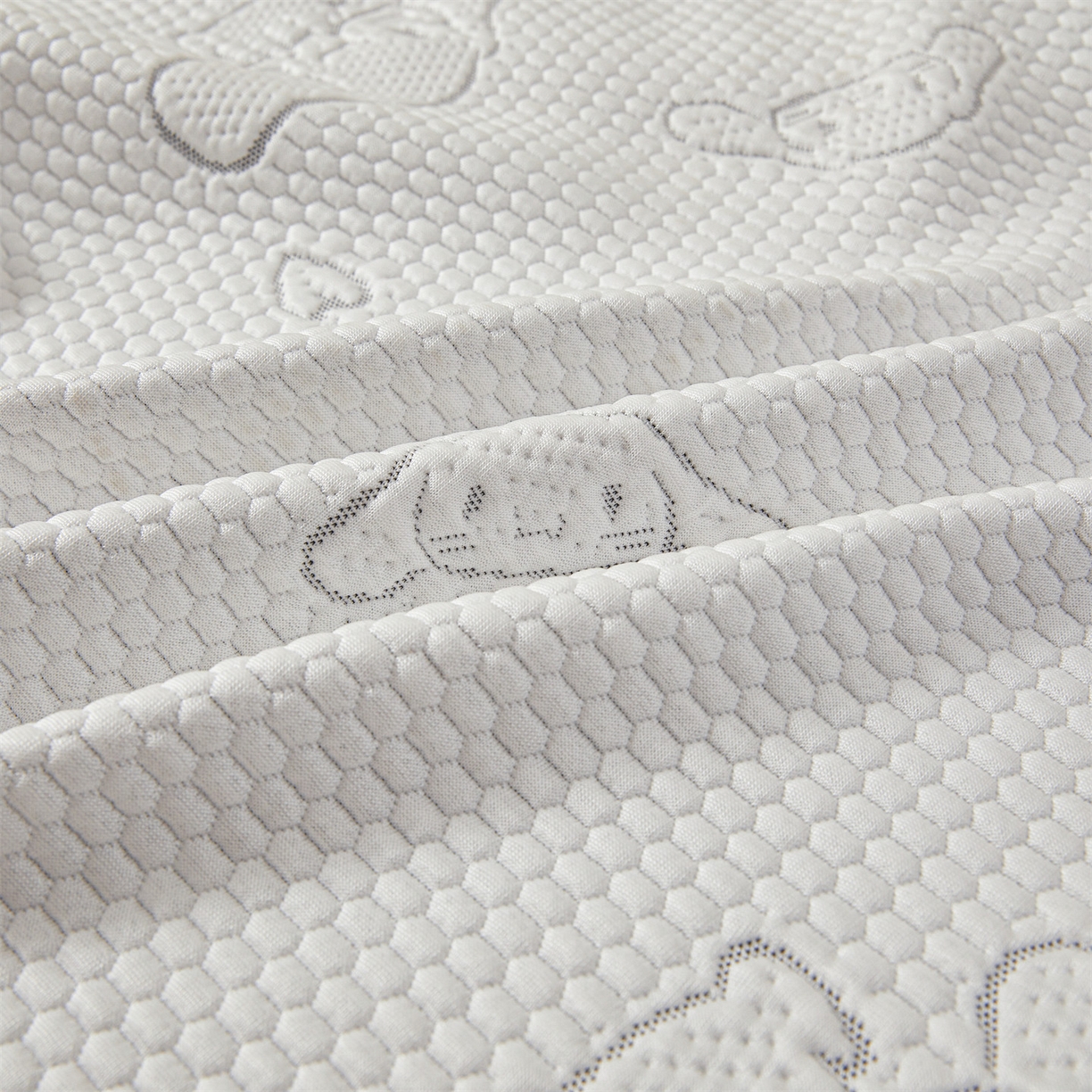 91家纺网 家纺一手货源 找家纺 恒爱家纺 2026新款冰豆豆冰丝床笠凉席席子凉席 大耳狗-浅灰